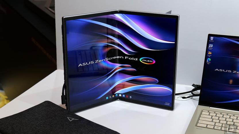 At CES 2024, ASUS announced the ZenScreen Fold, which the company claims is the world's first foldable OLED portable monitor.